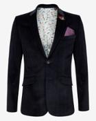 Ted Baker Tight Lines Velvet Blazer