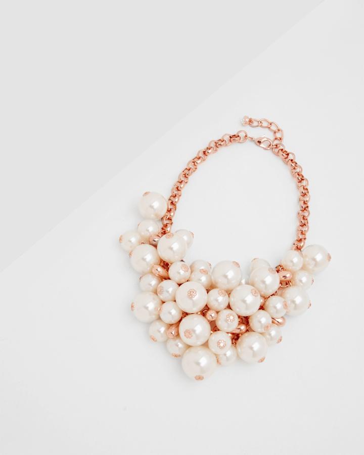 Ted Baker Pearl Cluster Necklace