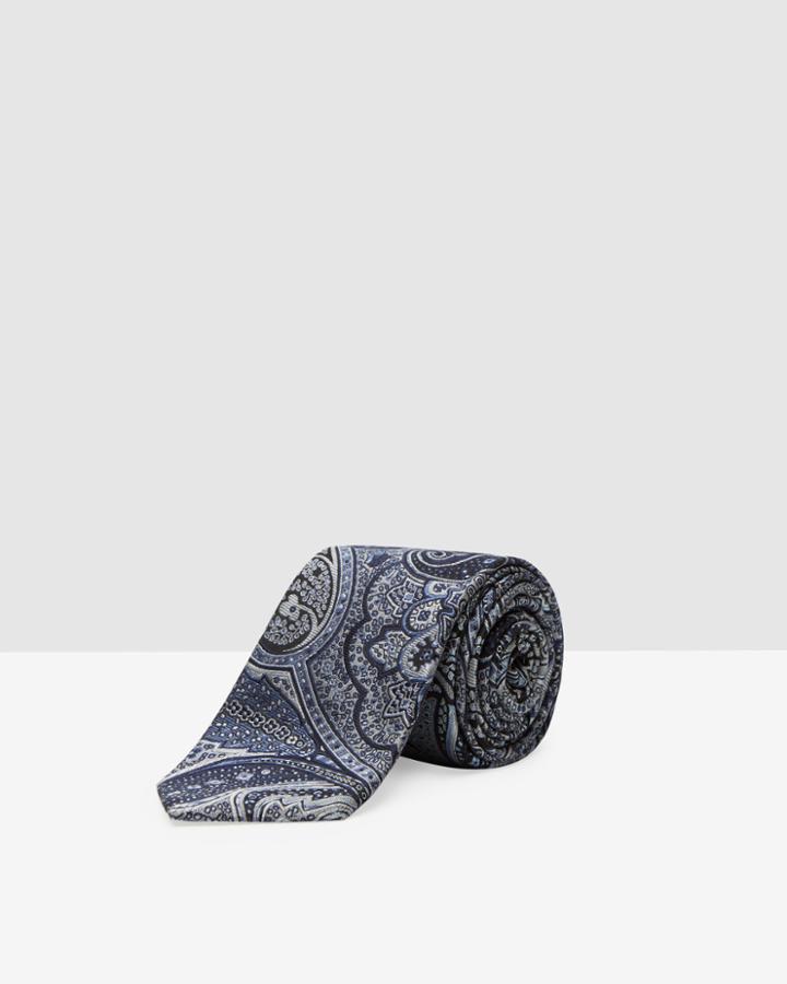 Ted Baker Paisley Jacquard Silk Tie