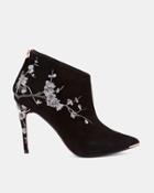 Ted Baker Embroidered Ankle Boots