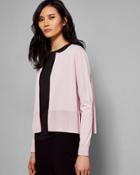 Ted Baker Pleated Back Cardigan