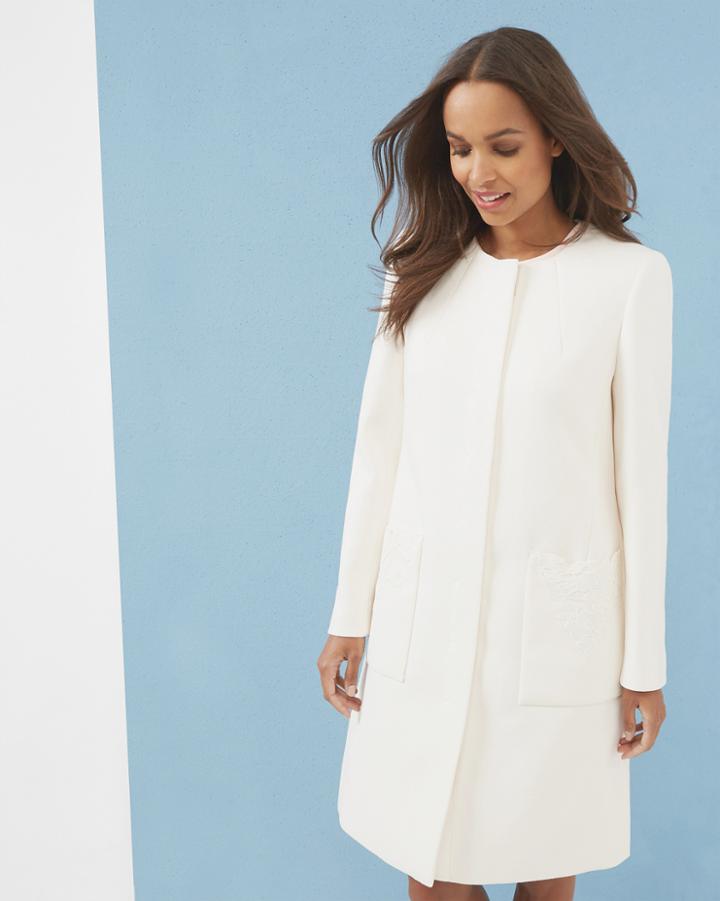 Ted Baker Lace Trim Coat