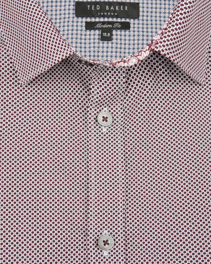 Ted Baker Debonair Geo Print Shirt