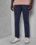 Ted Baker Slim Fit Dotted Cotton Trousers
