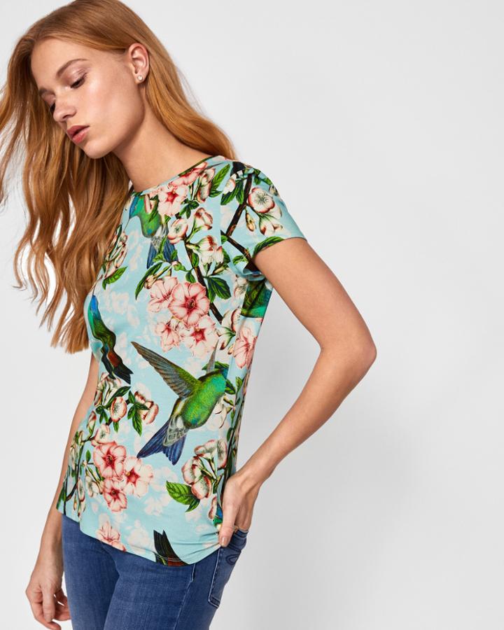 Ted Baker Nectar Fitted T-shirt