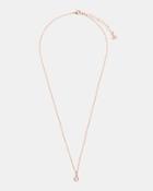 Ted Baker Crystal Pear Drop Pendant Necklace