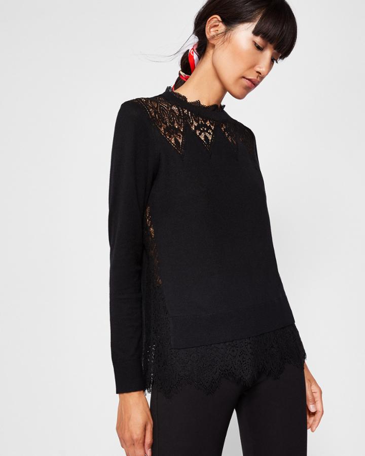 Ted Baker Lace Detail Jumper