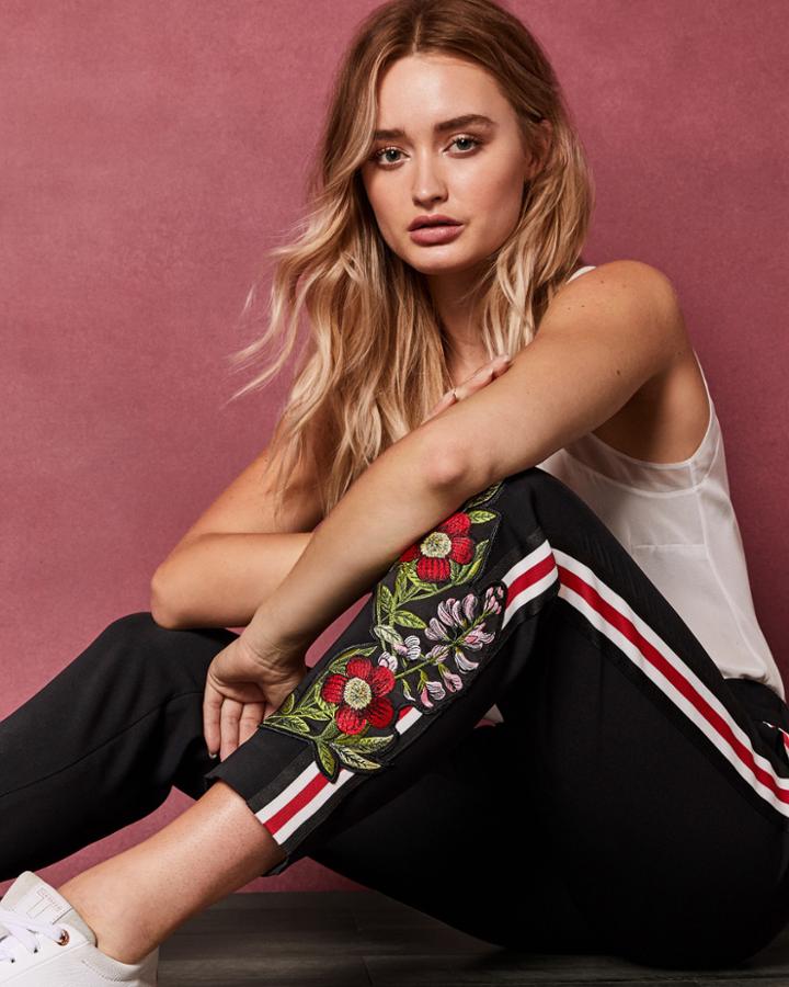 Ted Baker Floral Detail Trousers