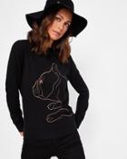 Ted Baker Cottons Fairytale Dog Print Sweater