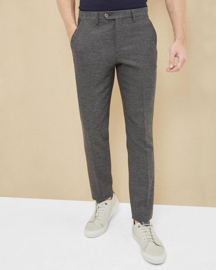 Ted Baker Semi Plain Wool-blend Pants