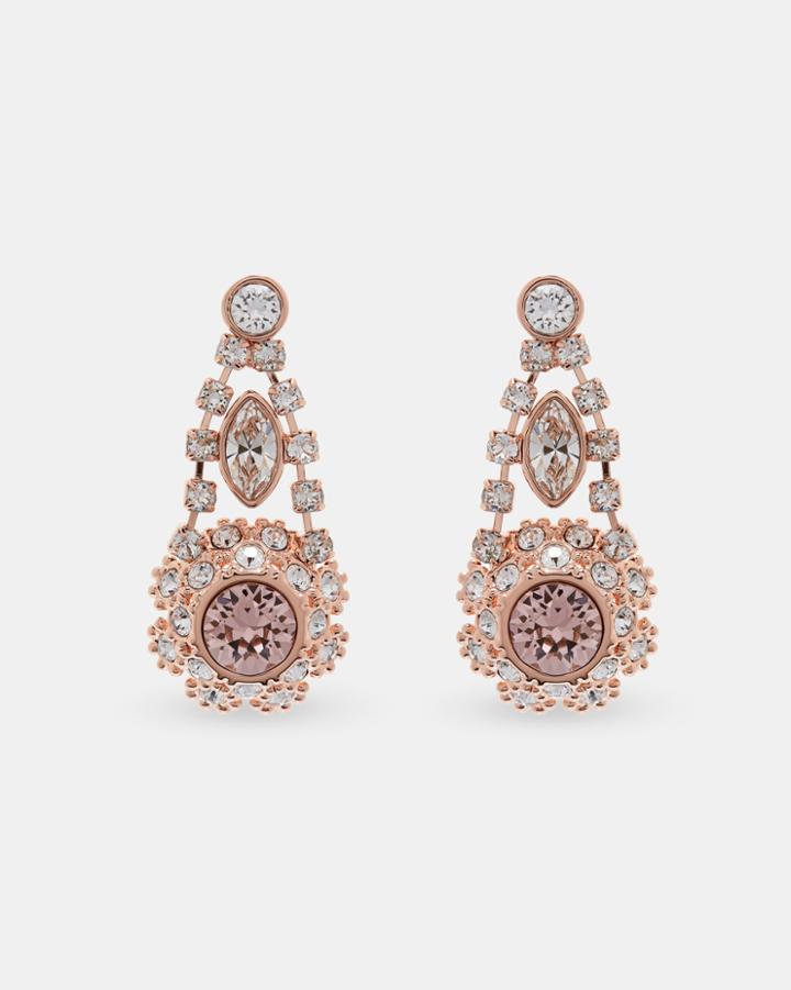 Ted Baker Swarovski Daisy Lace Drop Earrings