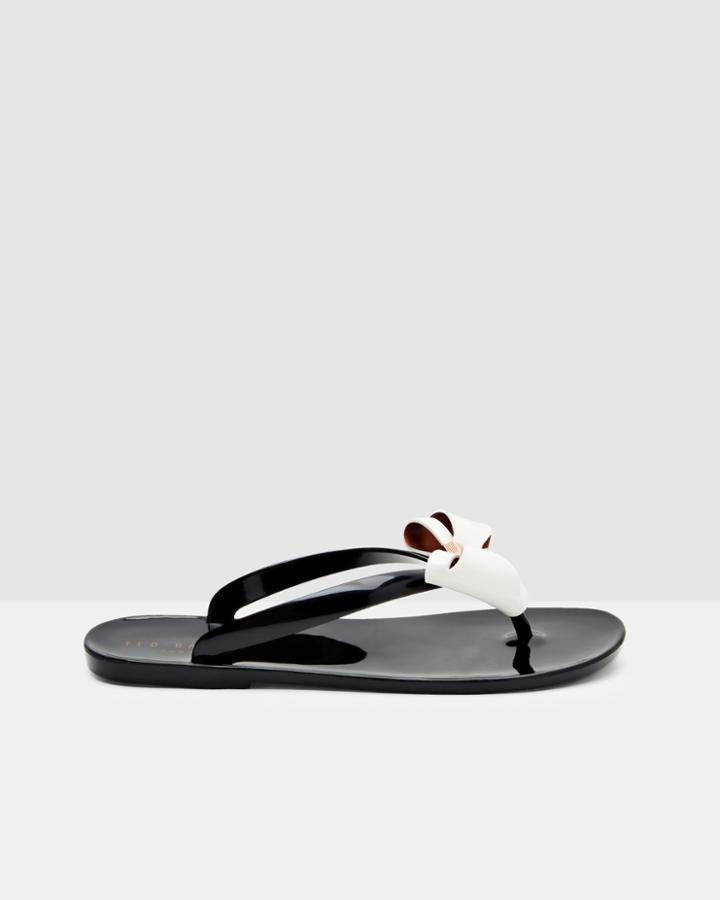 Ted Baker Bow Detail Flip Flops
