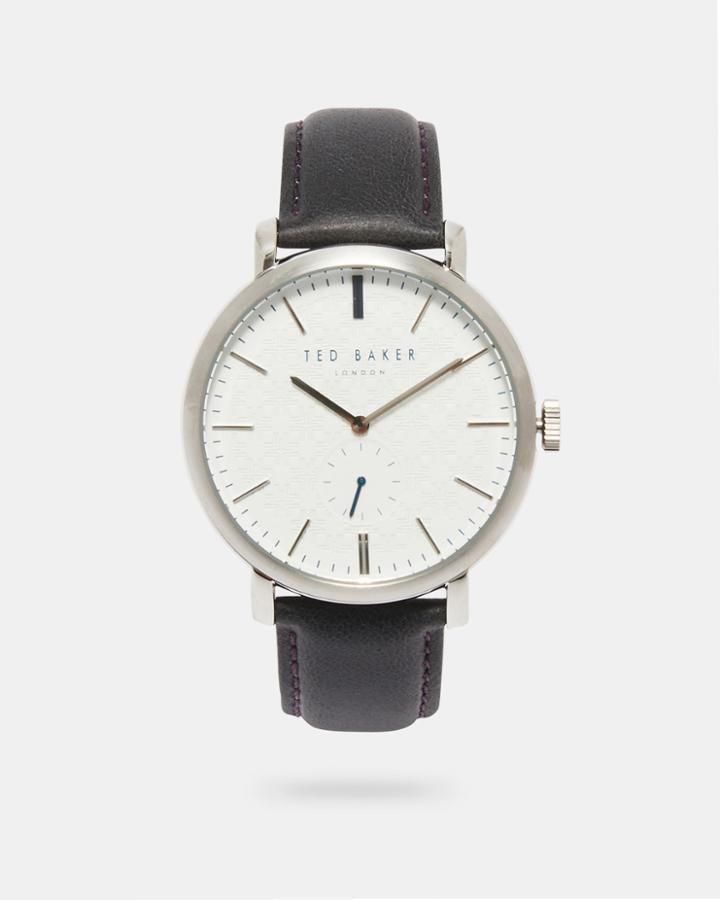 Ted Baker Round Face Watch Mid