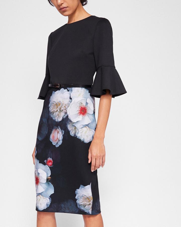 Ted Baker Chelsea Bodycon Dress Black