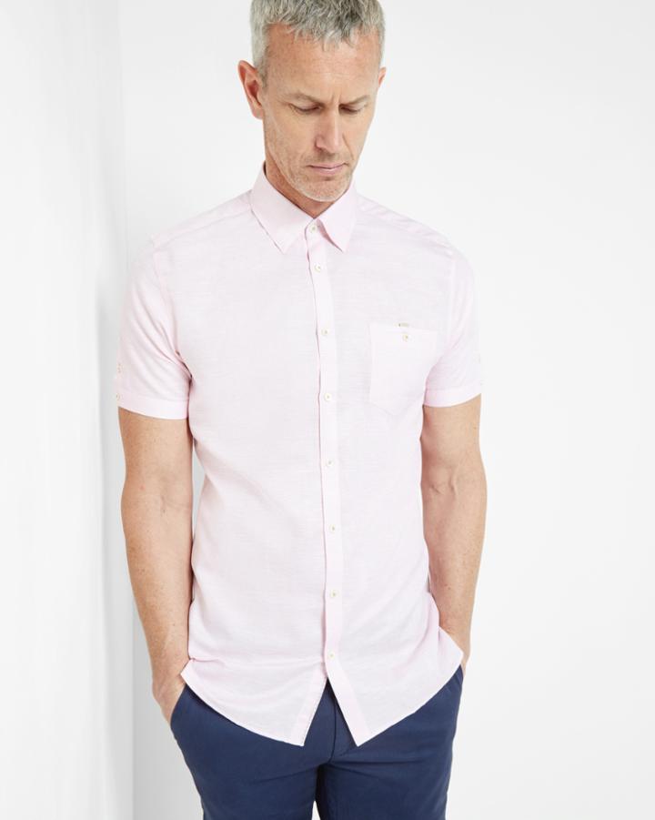 Ted Baker Striped Cotton-blend Shirt