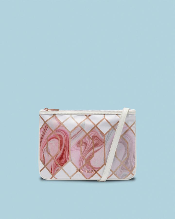 Ted Baker Sea Of Clouds Nylon Cross Body Bag