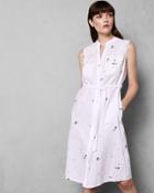 Ted Baker Embroidered Swimmers Shirt Dress