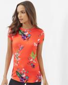 Ted Baker Tropical Oasis Fitted T-shirt