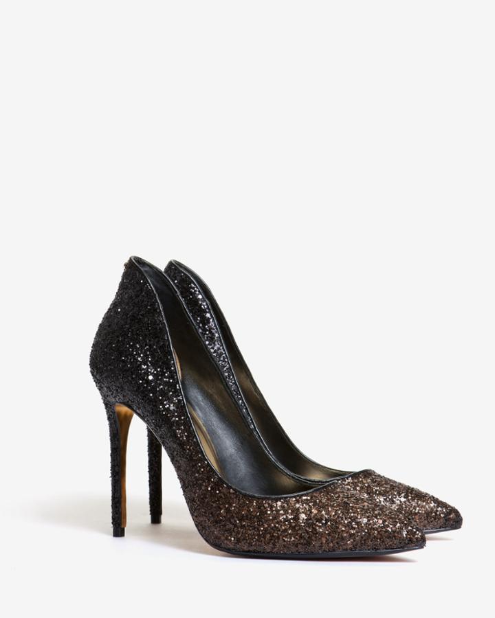 Ted Baker Embellished Leather Court Shoes
