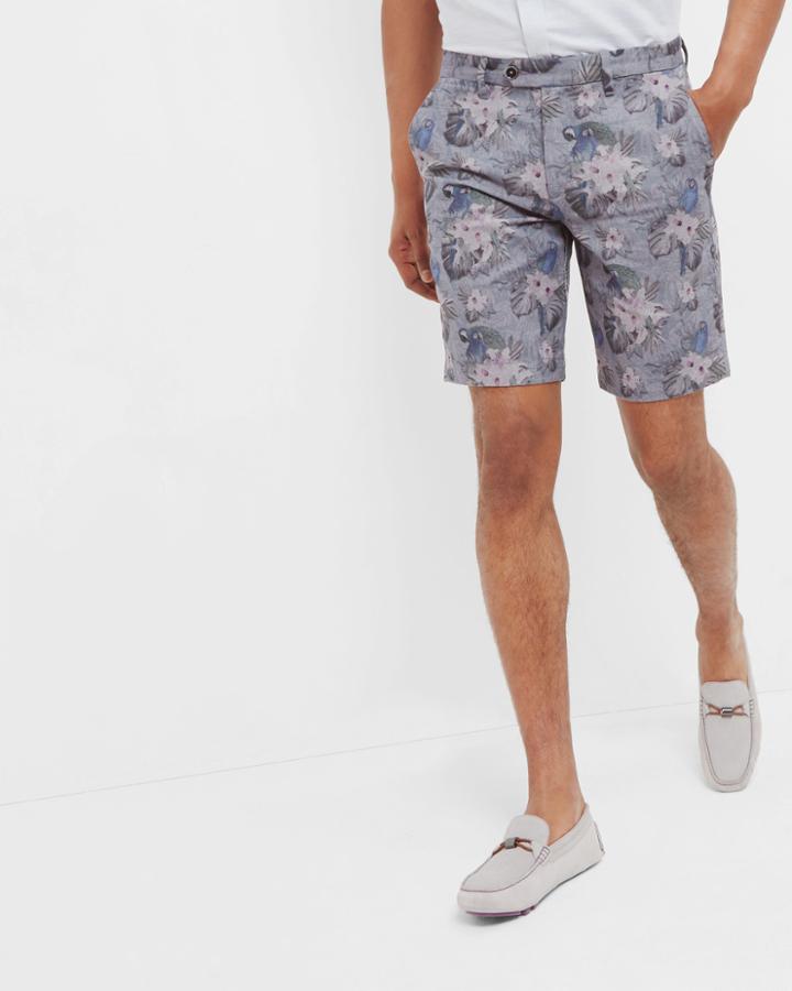 Ted Baker Parrot Print Shorts