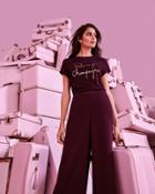 Ted Baker Champagne Logo Fitted T-shirt