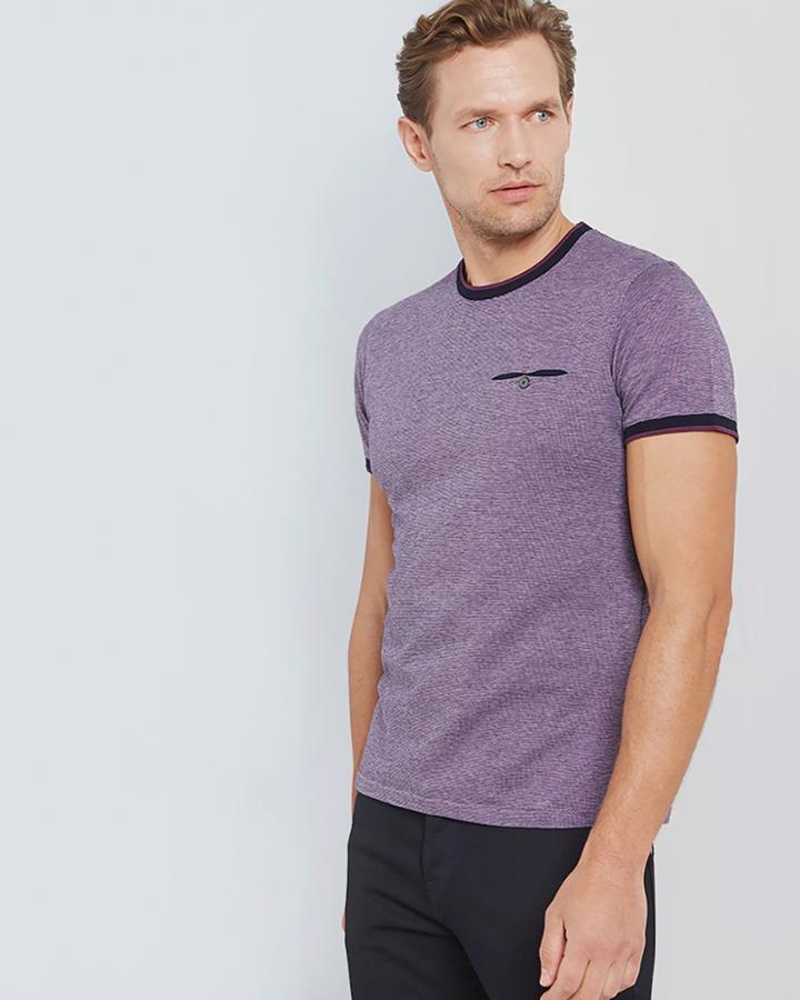 Ted Baker Crew Neck Cotton T-shirt