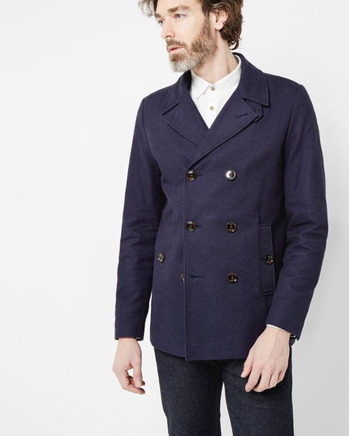Ted Baker Cotton Pea Coat