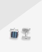 Ted Baker Square Striped Cufflinks