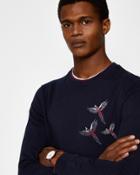 Ted Baker Embroidered Cotton Sweatshirt