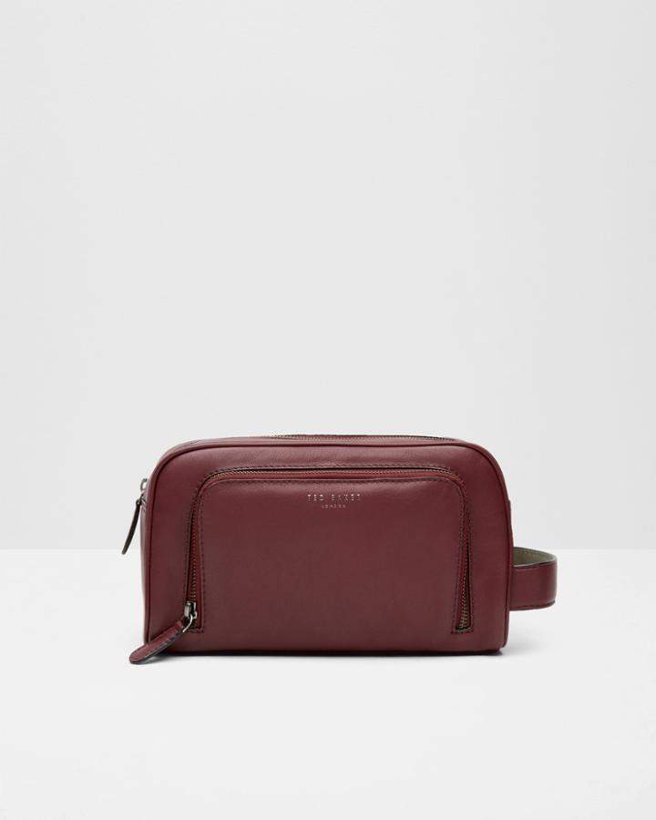 Ted Baker Leather Wash Bag