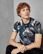 Ted Baker Abstract Floral Print Cotton T-shirt