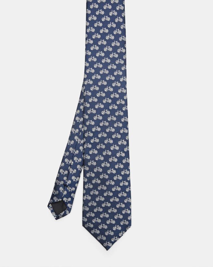 Ted Baker Bicycle Pattern Silk Tie