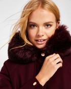 Ted Baker Wool And Cashmere-blend Hooded Parka