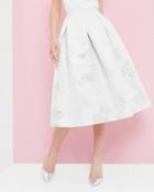 Ted Baker Printed Jacquard Full Skirt