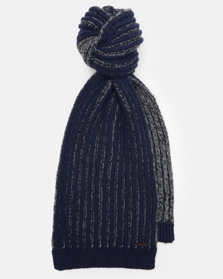 Ted Baker Wool-blend Plaited Scarf