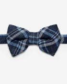 Ted Baker Linen Checked Bow Tie