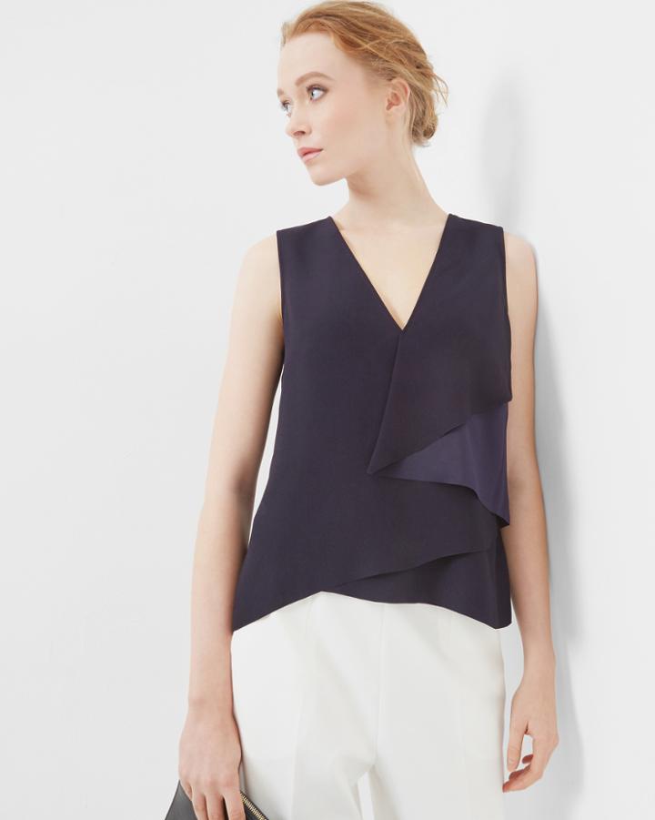 Ted Baker Asymmetric Fold Top