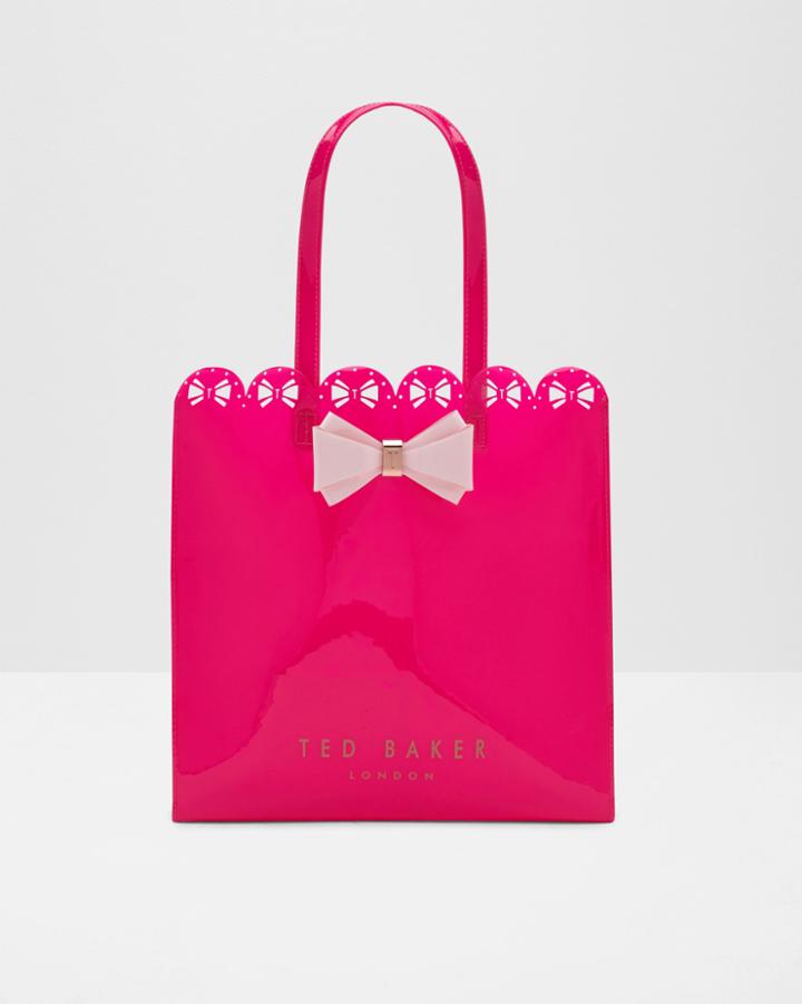 Ted Baker Scalloped Bow Detail Shopper Bag