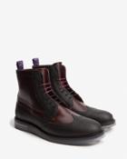 Ted Baker Stacked Sole Leather Ankle Boots