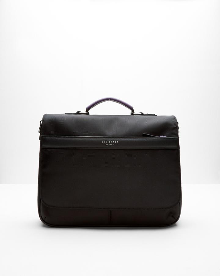 Ted Baker Nylon Document Bag 00-black