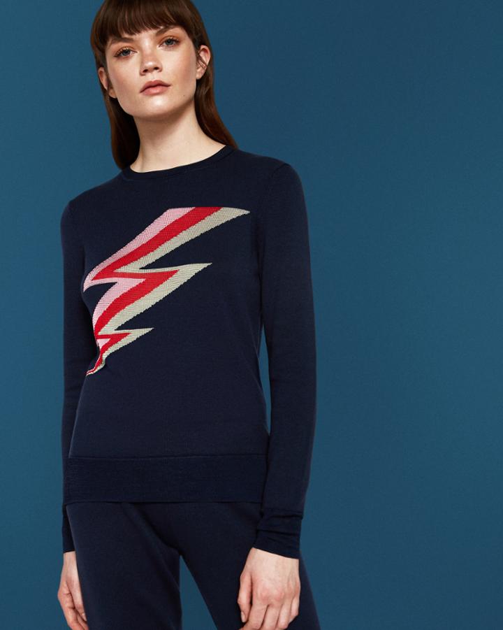 Ted Baker Lightning Bolt Jumper