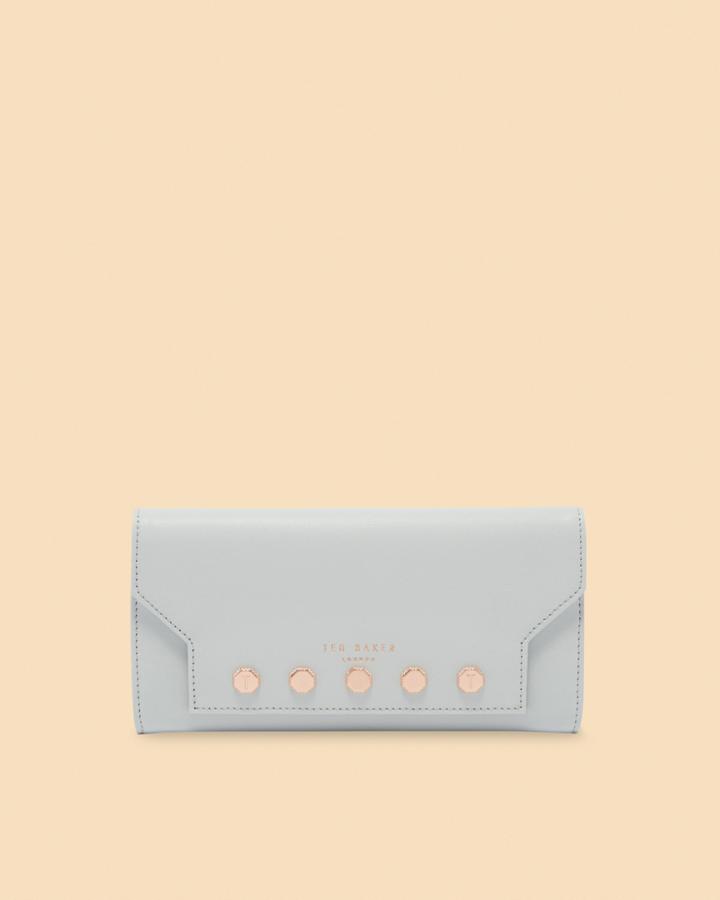 Ted Baker Studded Detail Leather Matinee Purse