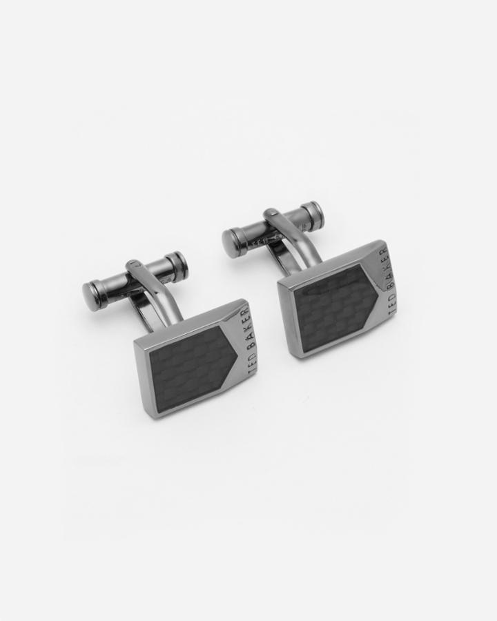 Ted Baker Carbon Fibre Cufflinks