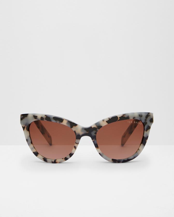 Ted Baker Cat-eye Sunglasses Tortoise Shell