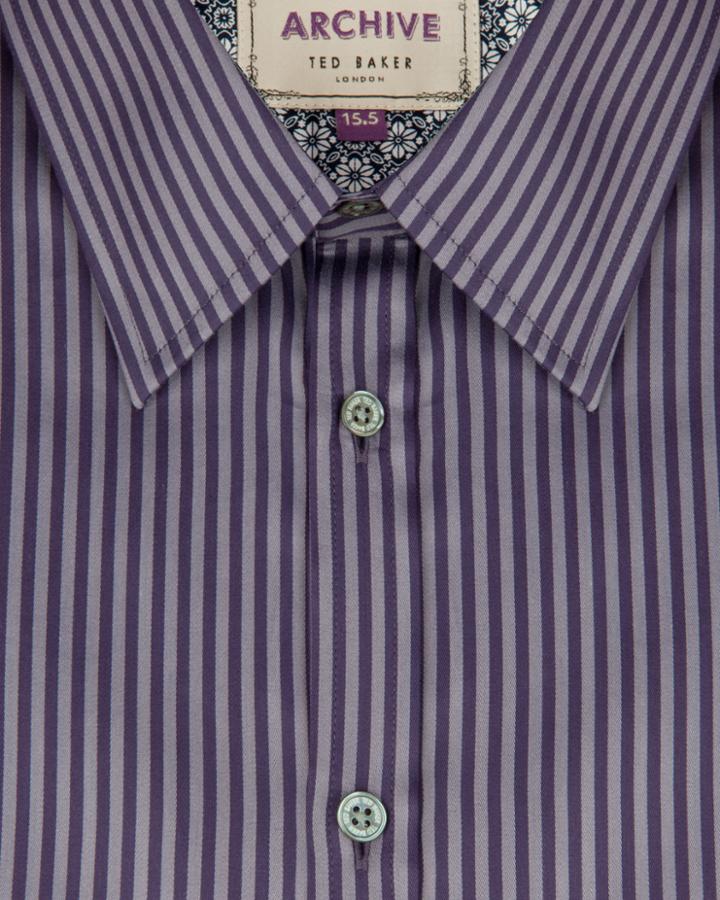Ted Baker Satin Striped Shirt