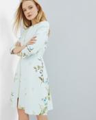 Ted Baker Spring Meadow Collarless Coat Baby