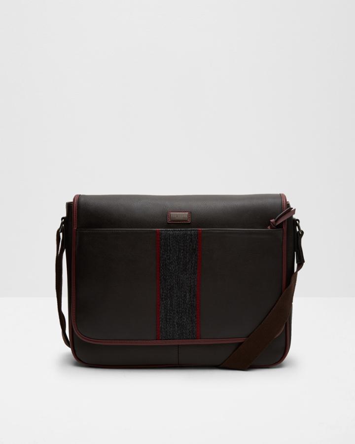Ted Baker Webbed Striped Messenger Bag