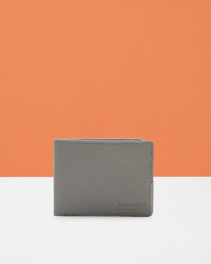 Ted Baker Metallic Trim Leather Wallet
