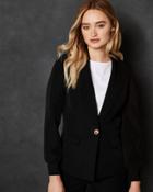 Ted Baker Ribbed Cuff Tailored Blazer