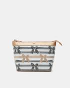 Ted Baker Bow Stripe Small Make Up Bag